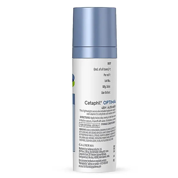 Optimal Hydration 48H Activation Serum 30ml Cosmetic Cove