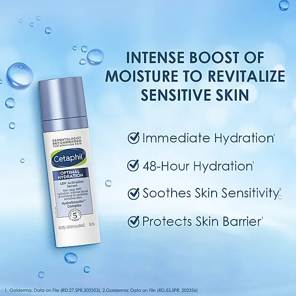 Optimal Hydration 48H Activation Serum 30ml Cosmetic Cove