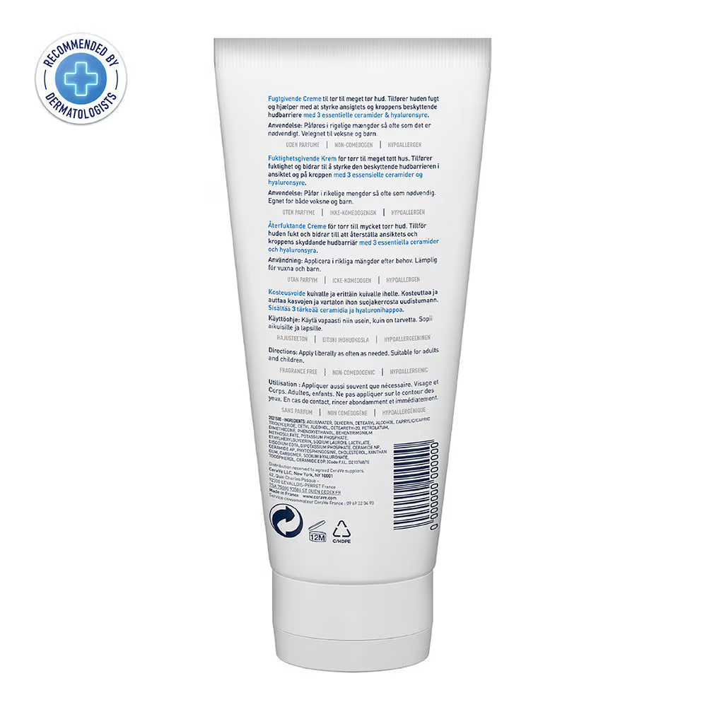 Moisturizer Cream For Dry Skin With Ceramides