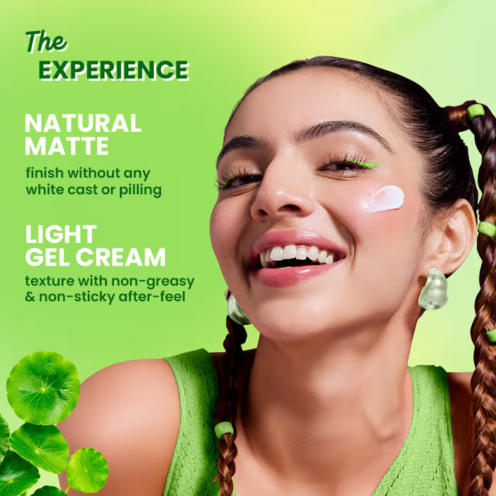 Cica Calming Mattifying Sunscreen SPF 50+ PA++++ Cosmetic Cove