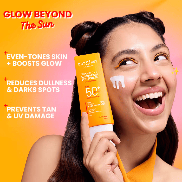 Vitamin C + E Face Sunscreen SPF 50 PA+++ Cosmetic Cove