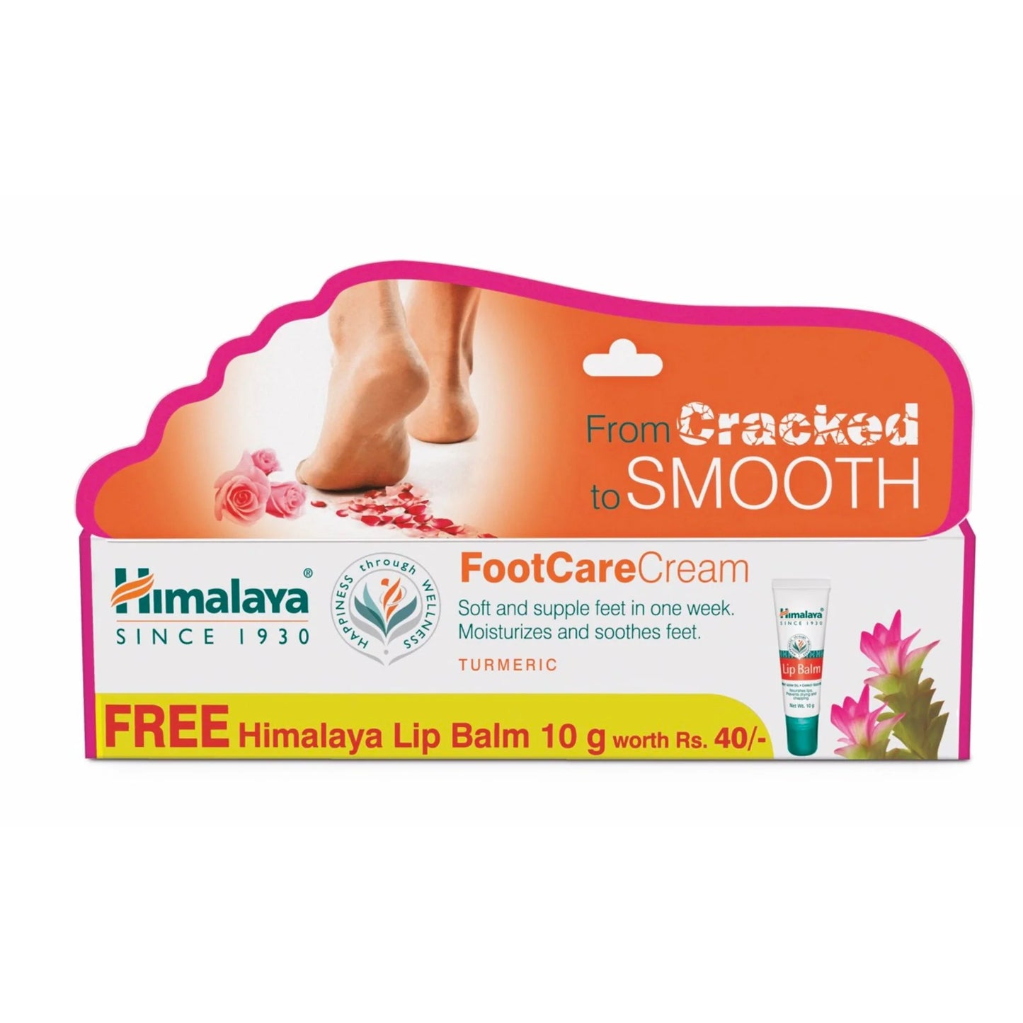 Foot Care Cream 20g + Lip Balm 10g