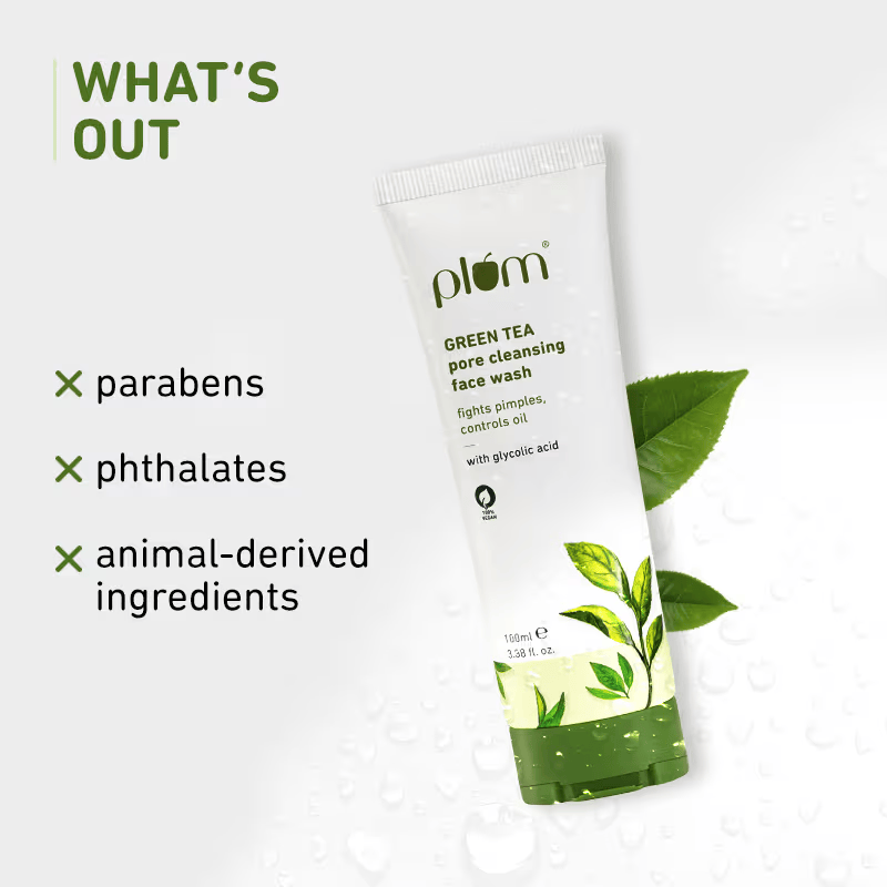 Green Tea Pore Cleansing Gel Face Wash Cosmetic Cove