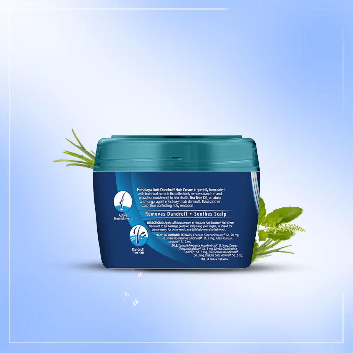 Anti-Dandruff Hair Cream With Tea Tree Oil & Tulsi Cosmetic Cove
