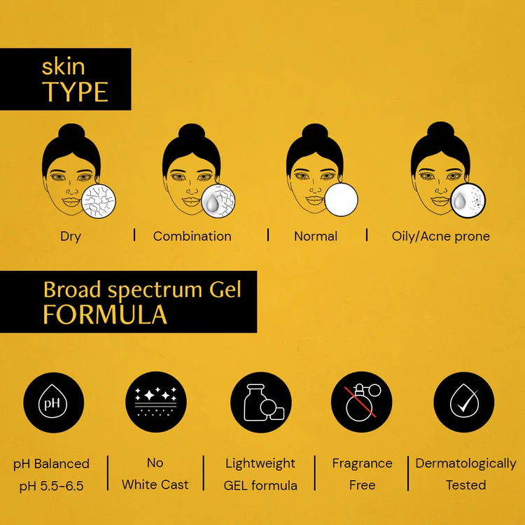 Lightweight Gel Sunscreen 50gm