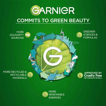Garnier Men Turbo Bright Double Action Face Wash, Deep Cleansing Anti Pollution Face Wash Cosmetic Cove