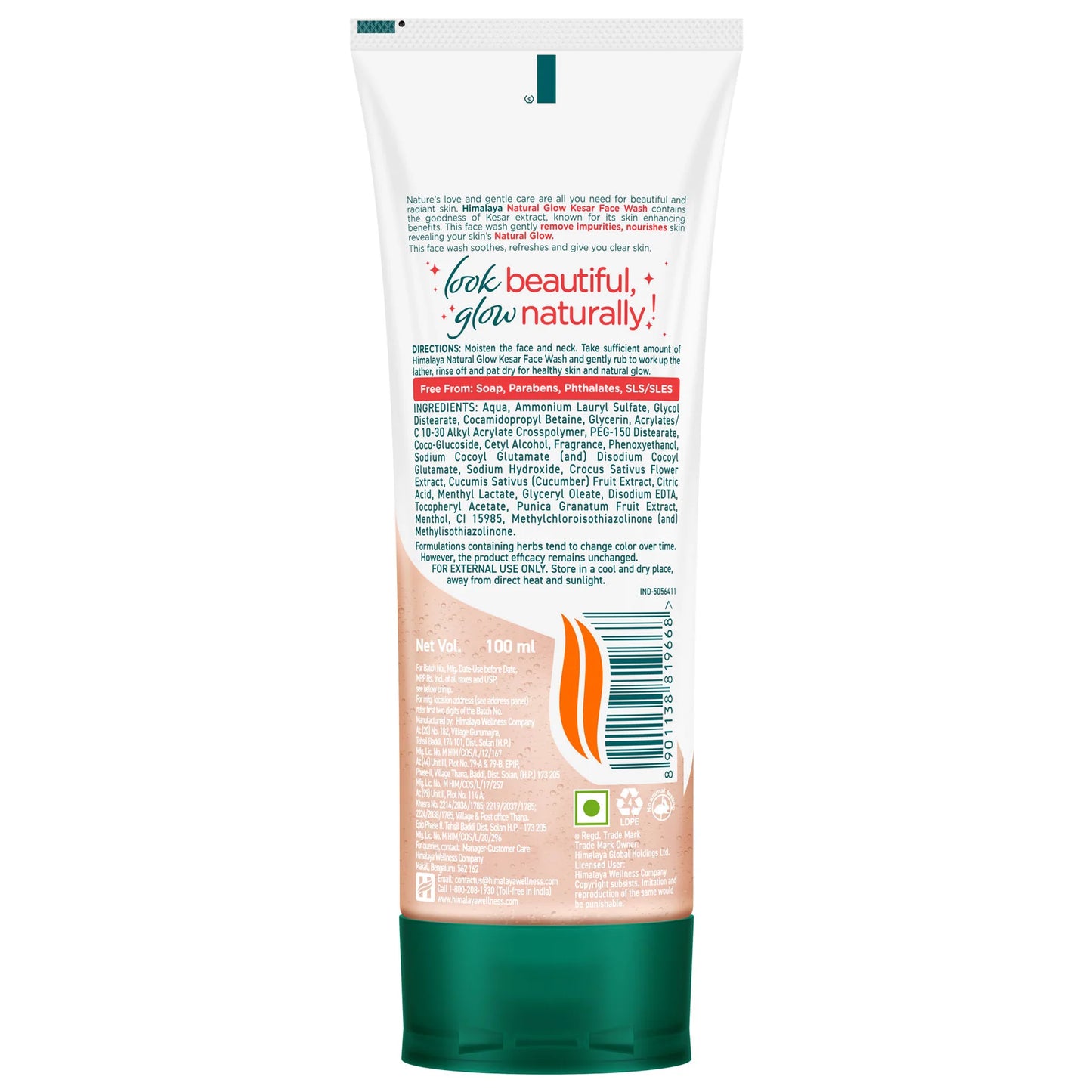 Natural Glow Kesar Face Wash