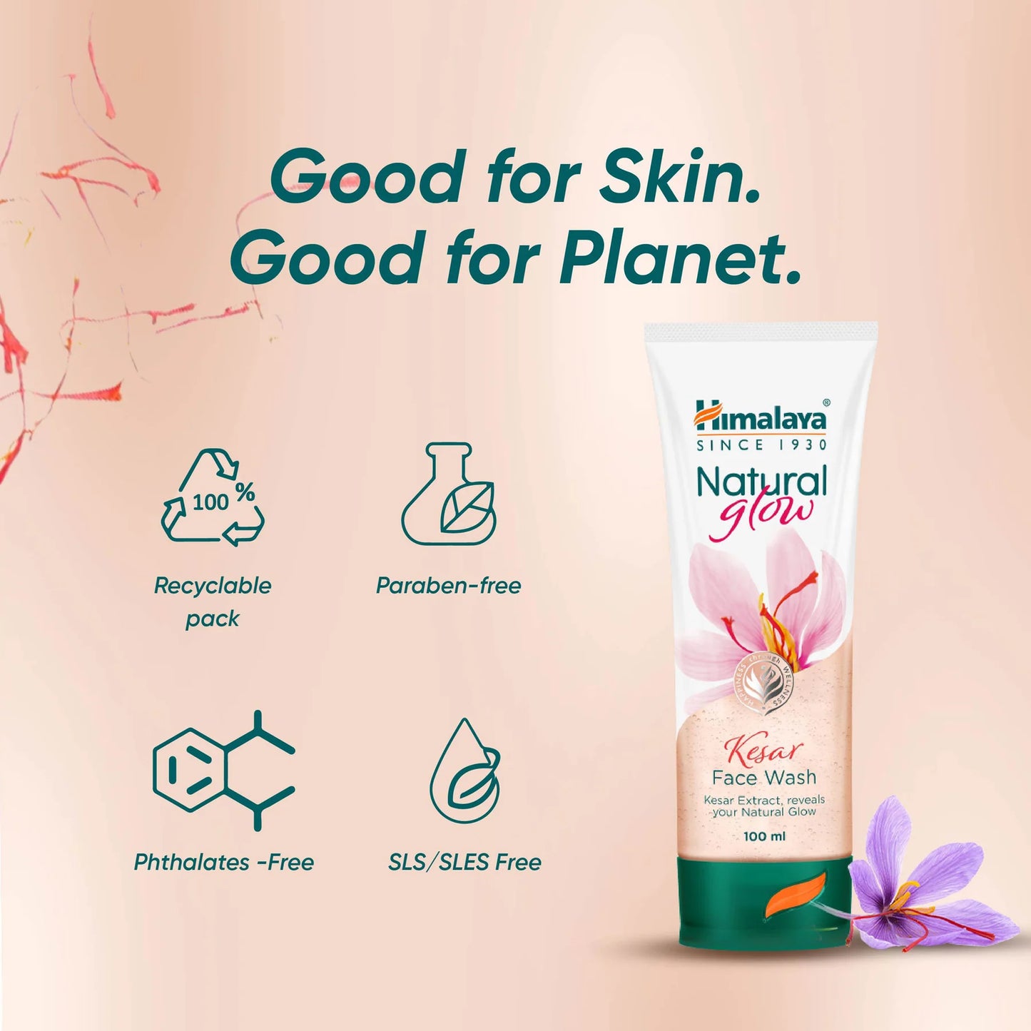 Natural Glow Kesar Face Wash