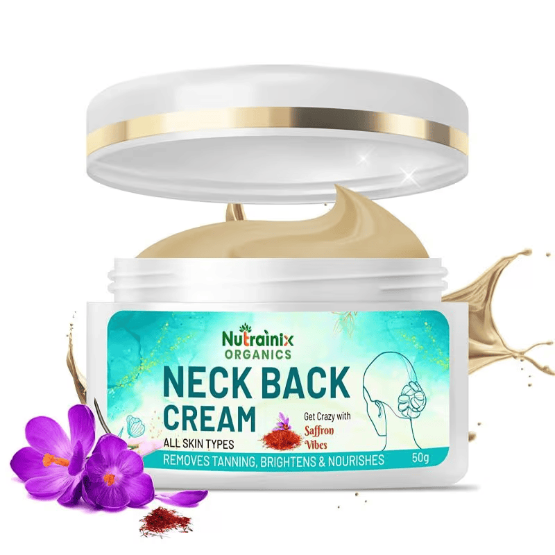 Nutrainix Organics Neck Back Cream. Cosmetic Cove