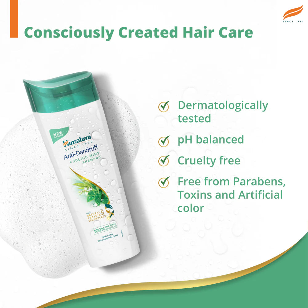 Anti-Dandruff Cooling Mint Shampoo Cosmetic Cove