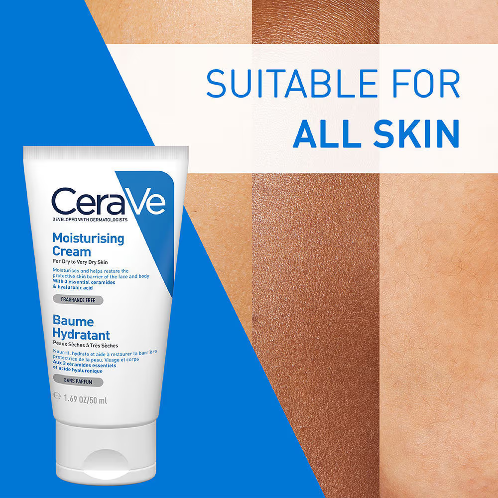 Moisturizer Cream For Dry Skin With Ceramides