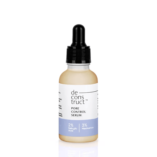 Pore Control Face Serum- 2% Salicylic Acid + 3% Niacinamide For Open Pores
