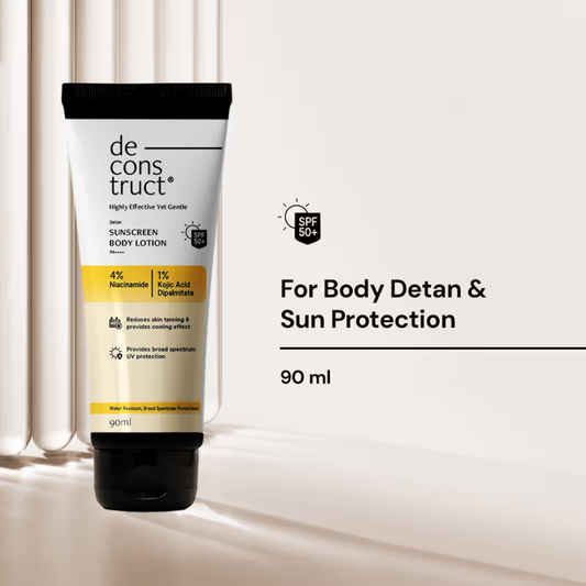 Detan Sunscreen Body Lotion With SPF 50+ PA ++++