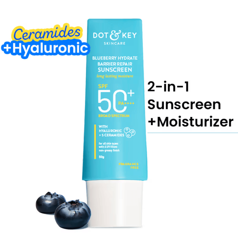 Blueberry Hydrate Barrier Repair Sunscreen SPF 50+ PA++++ Cosmetic Cove