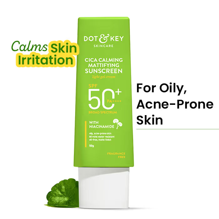Cica Calming Mattifying Sunscreen SPF 50+ PA++++ Cosmetic Cove