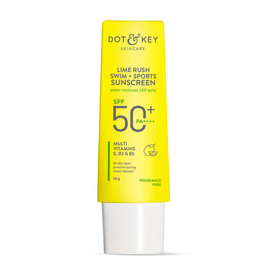 Lime Rush Swim + Sports Sunscreen SPF 50+ PA++++