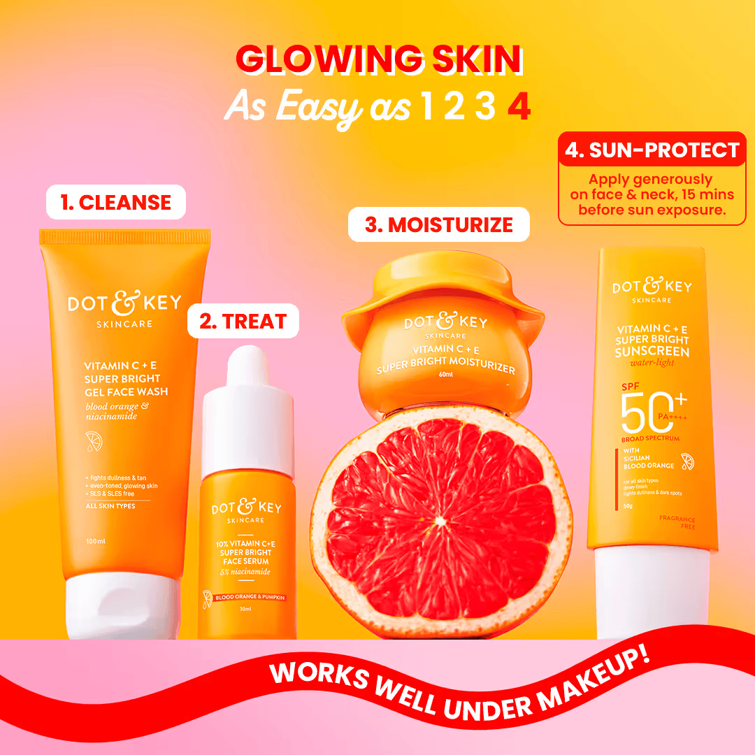 Vitamin C + E Face Sunscreen SPF 50 PA+++