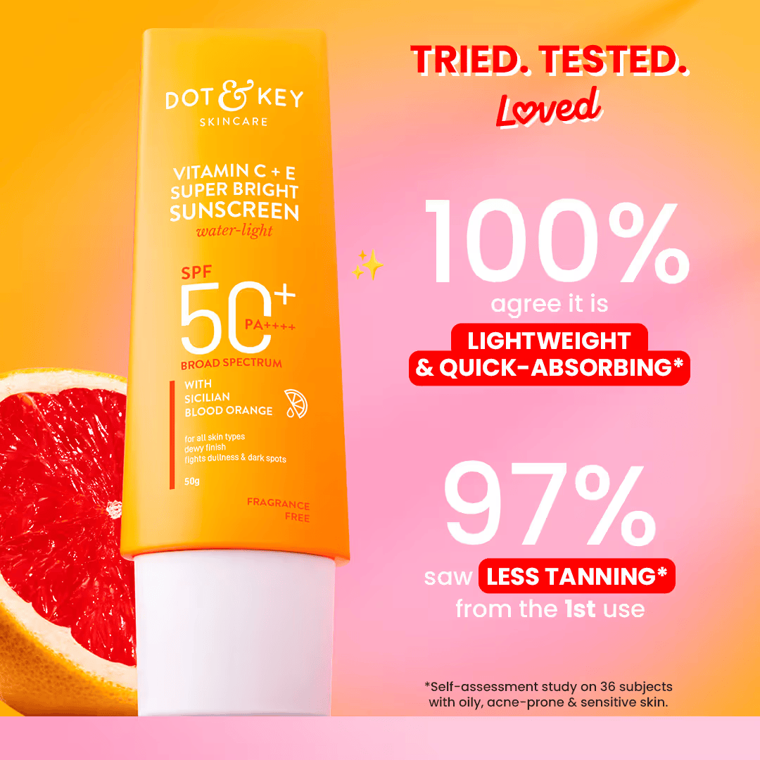 Vitamin C + E Face Sunscreen SPF 50 PA+++