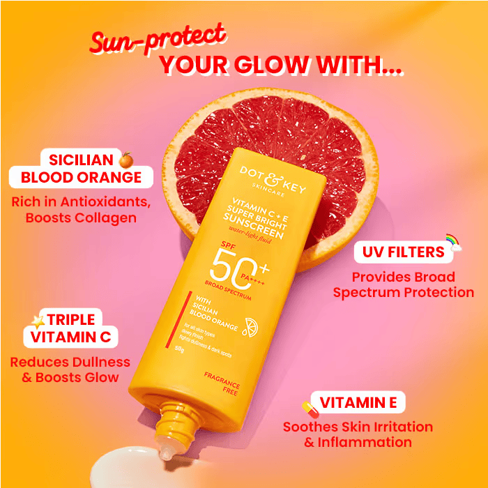 Vitamin C + E Face Sunscreen SPF 50 PA+++