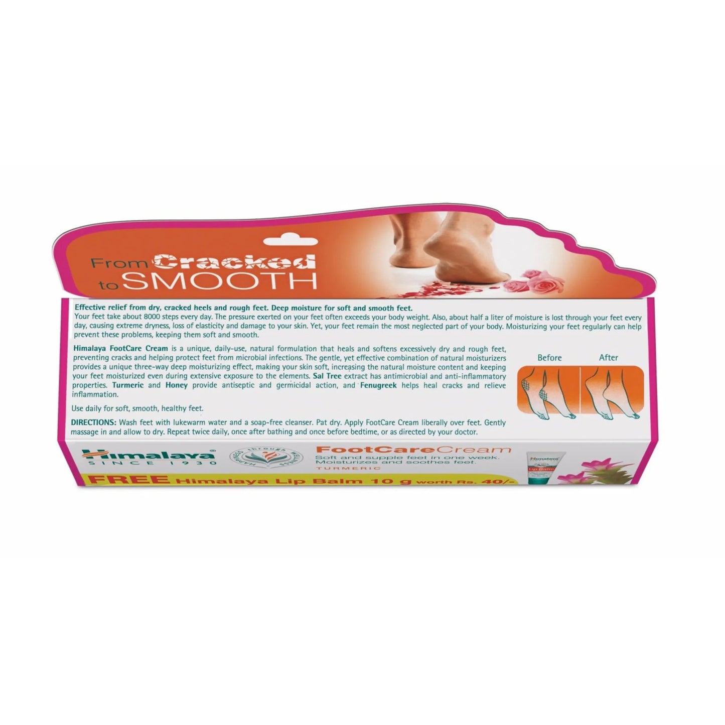 Foot Care Cream 20g + Lip Balm 10g