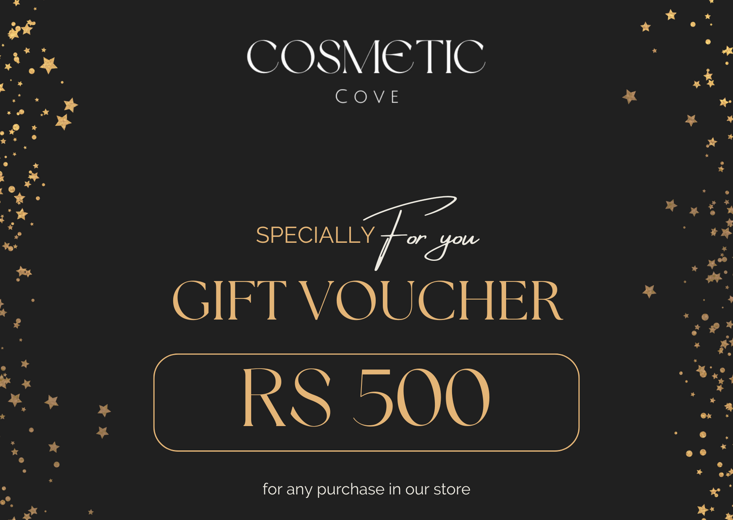 Cosmetic Cove - Gift Voucher Cosmetic Cove