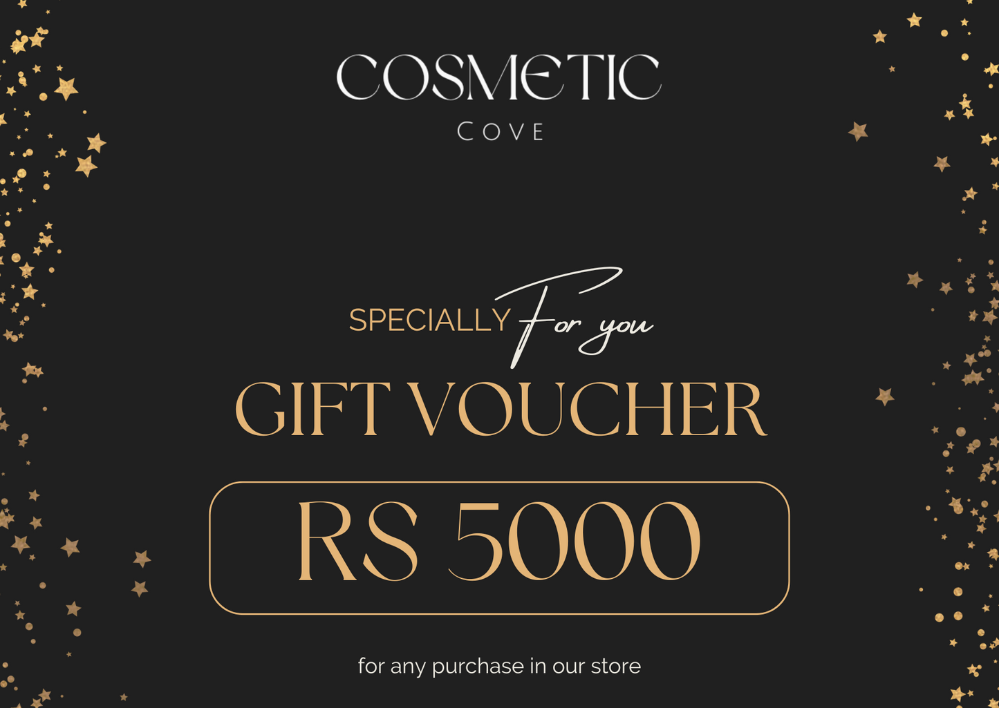Cosmetic Cove - Gift Voucher Cosmetic Cove