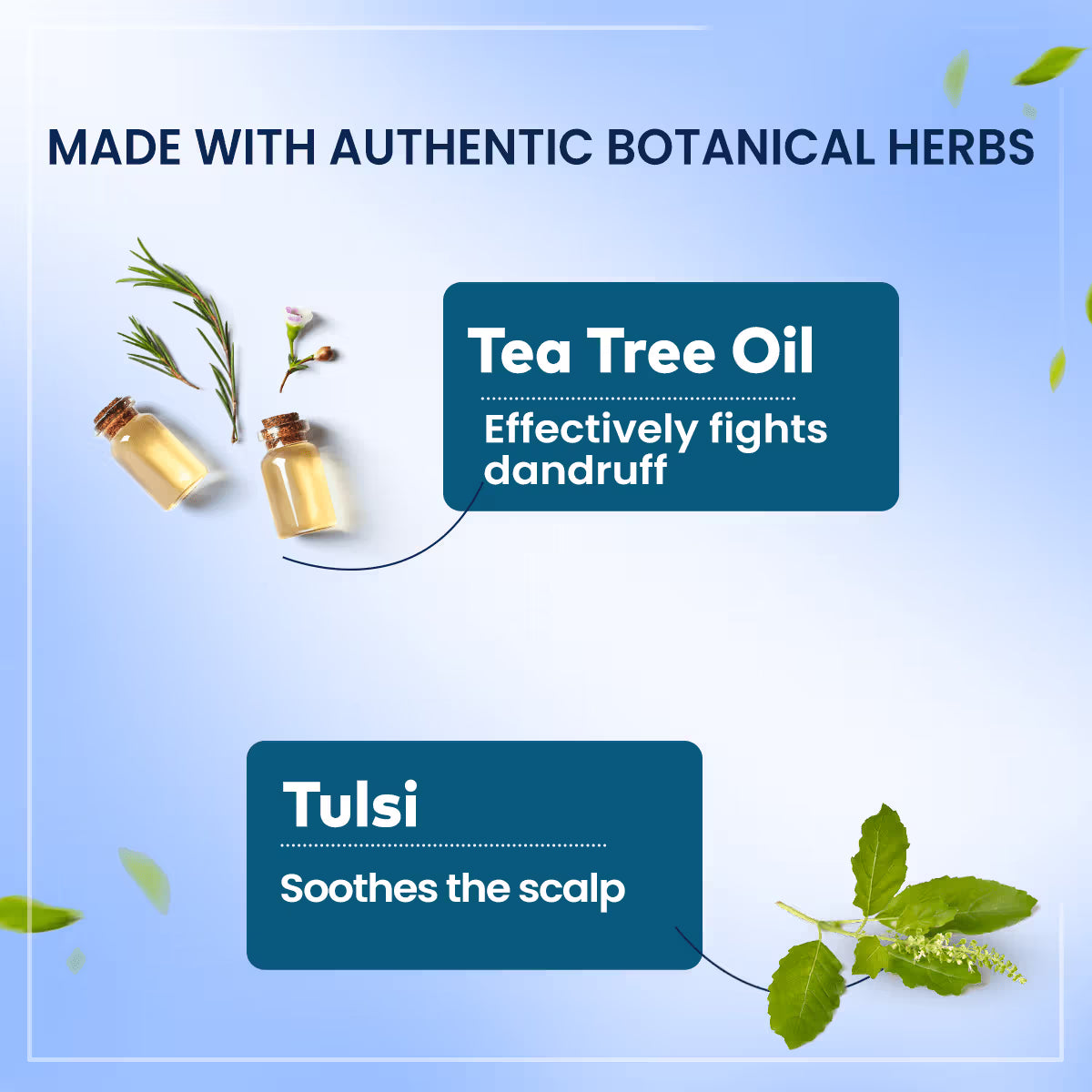 Anti-Dandruff Hair Cream With Tea Tree Oil & Tulsi Cosmetic Cove
