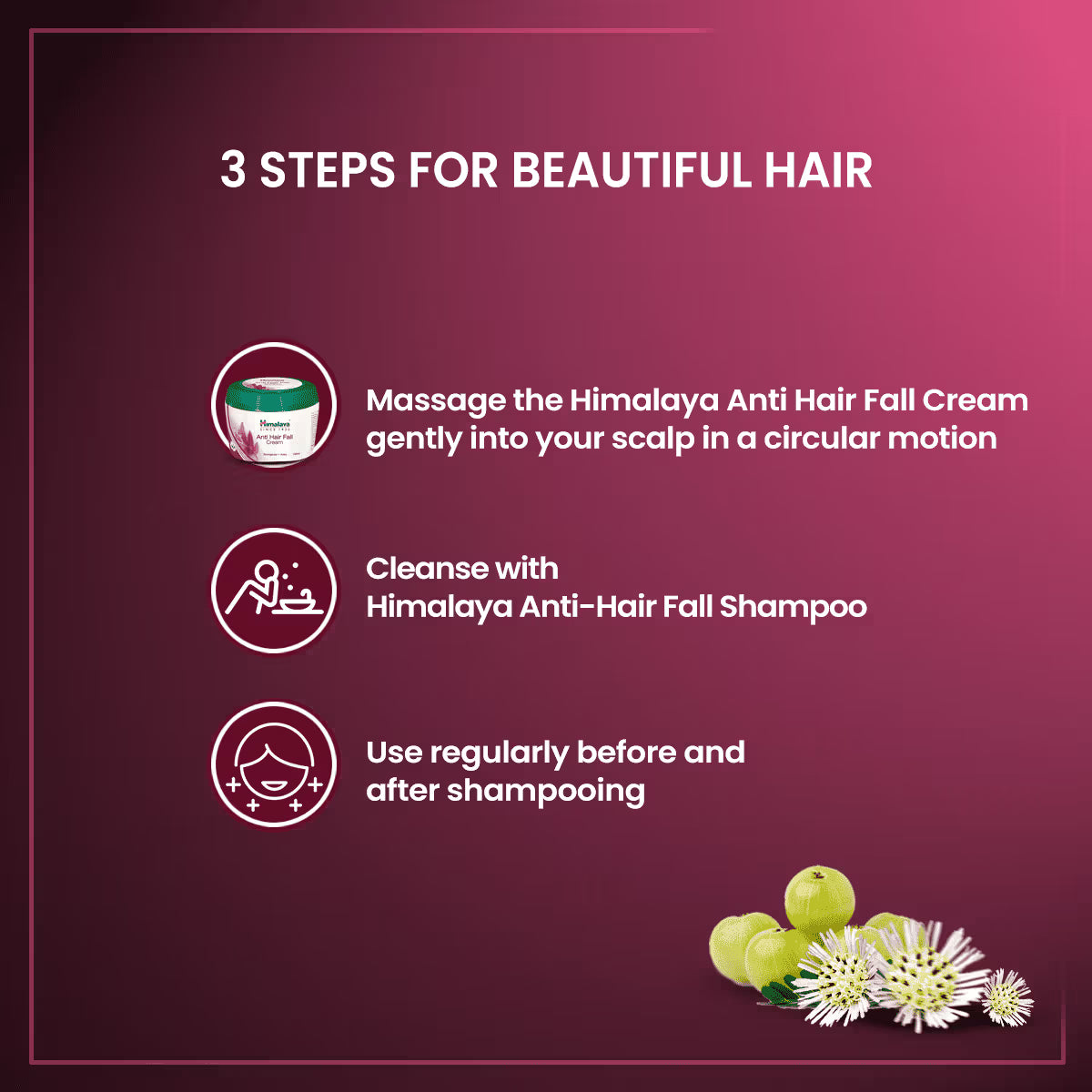 Anti-Hair Fall Cream With Bhringaraja & Amla Cosmetic Cove