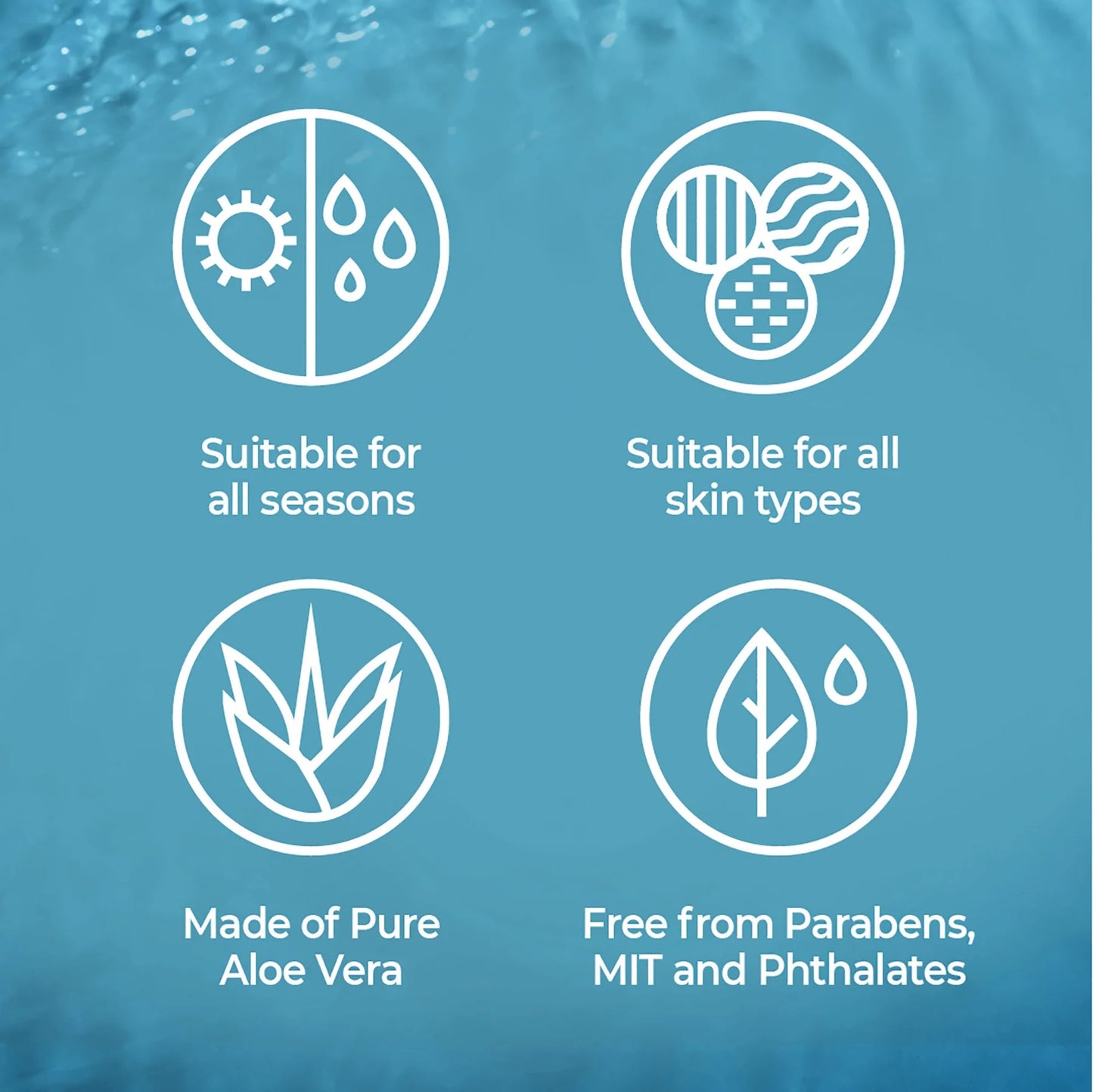 Moisturizing Aloe Vera Face Gel Cosmetic Cove