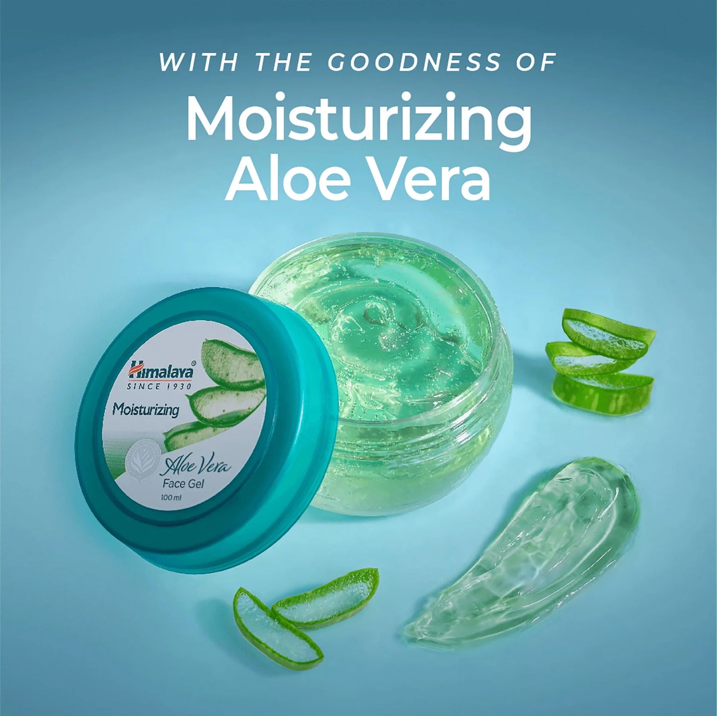 Moisturizing Aloe Vera Face Gel Cosmetic Cove