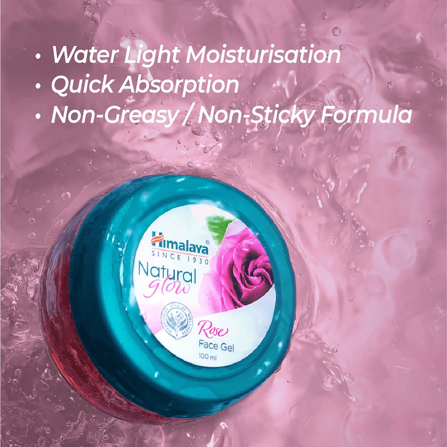Natural Glow Rose Face Gel