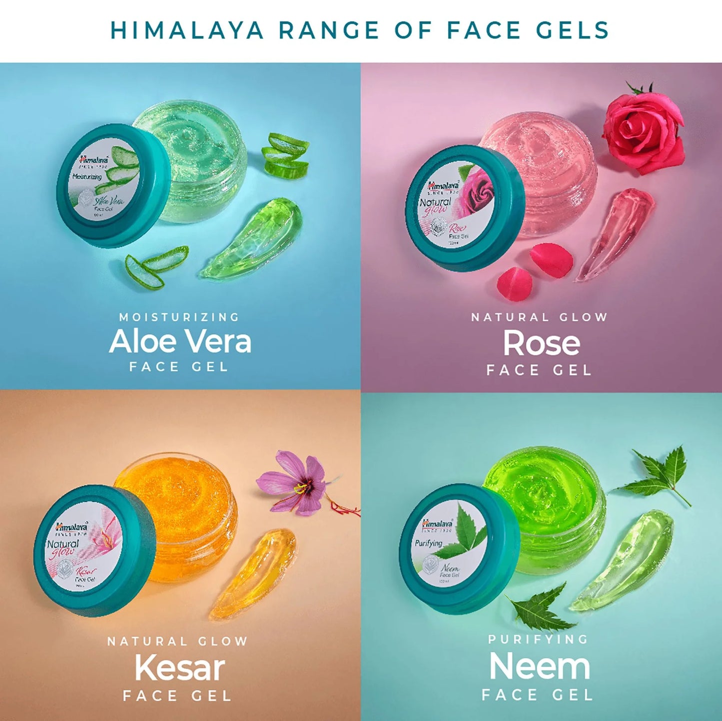 Natural Glow Rose Face Gel