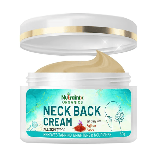 Nutrainix Organics Neck Back Cream.